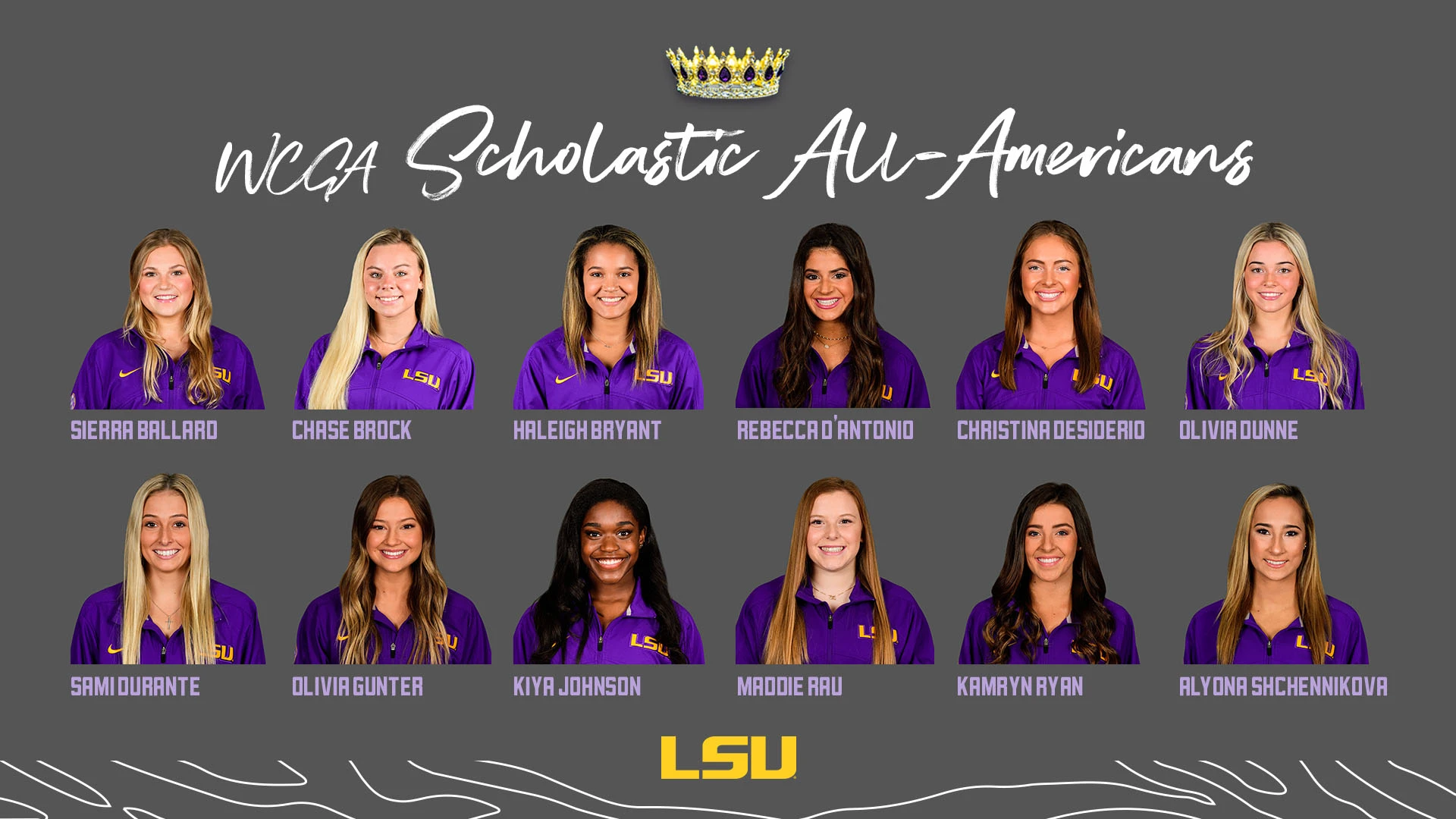 Team colors everywhere