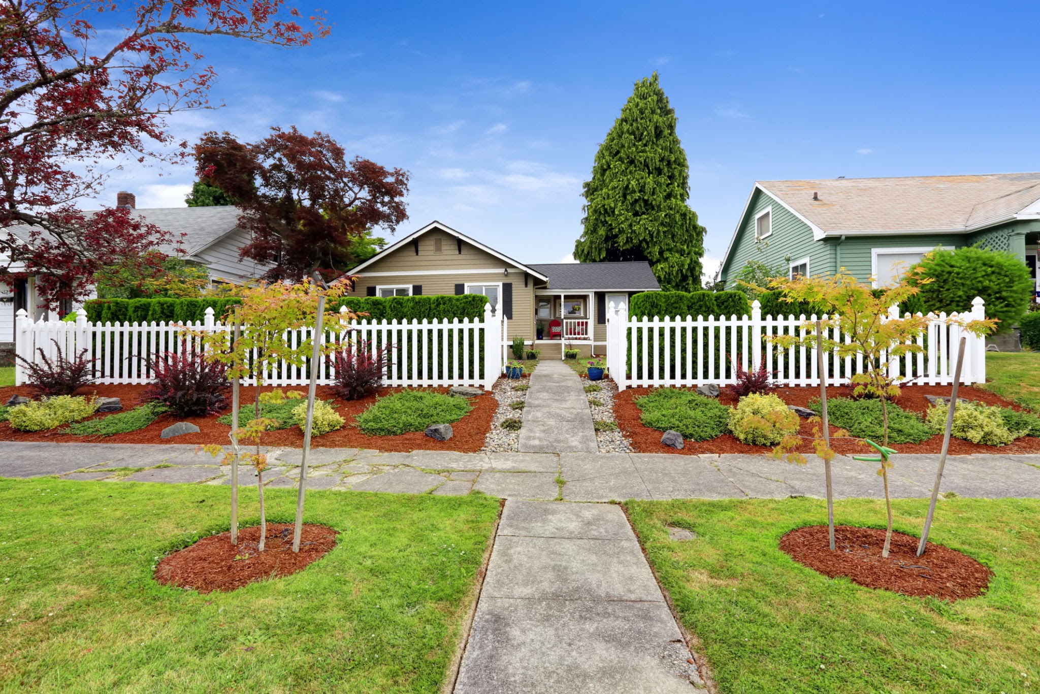 front yard landscaping louisville