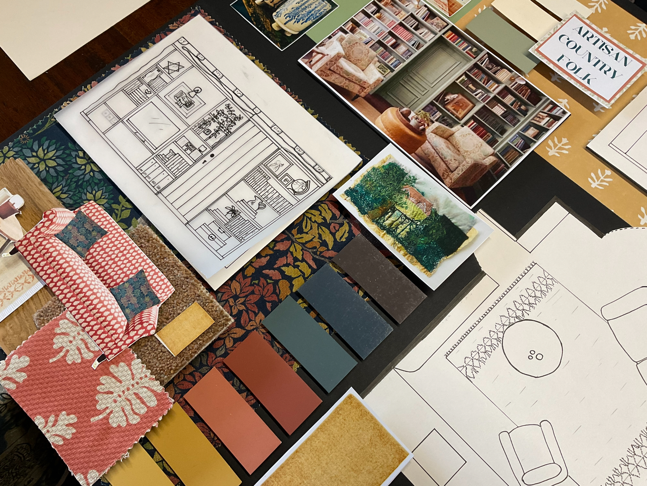 Workspaces, art studios, wellbeing spaces, home office, interior for joy,