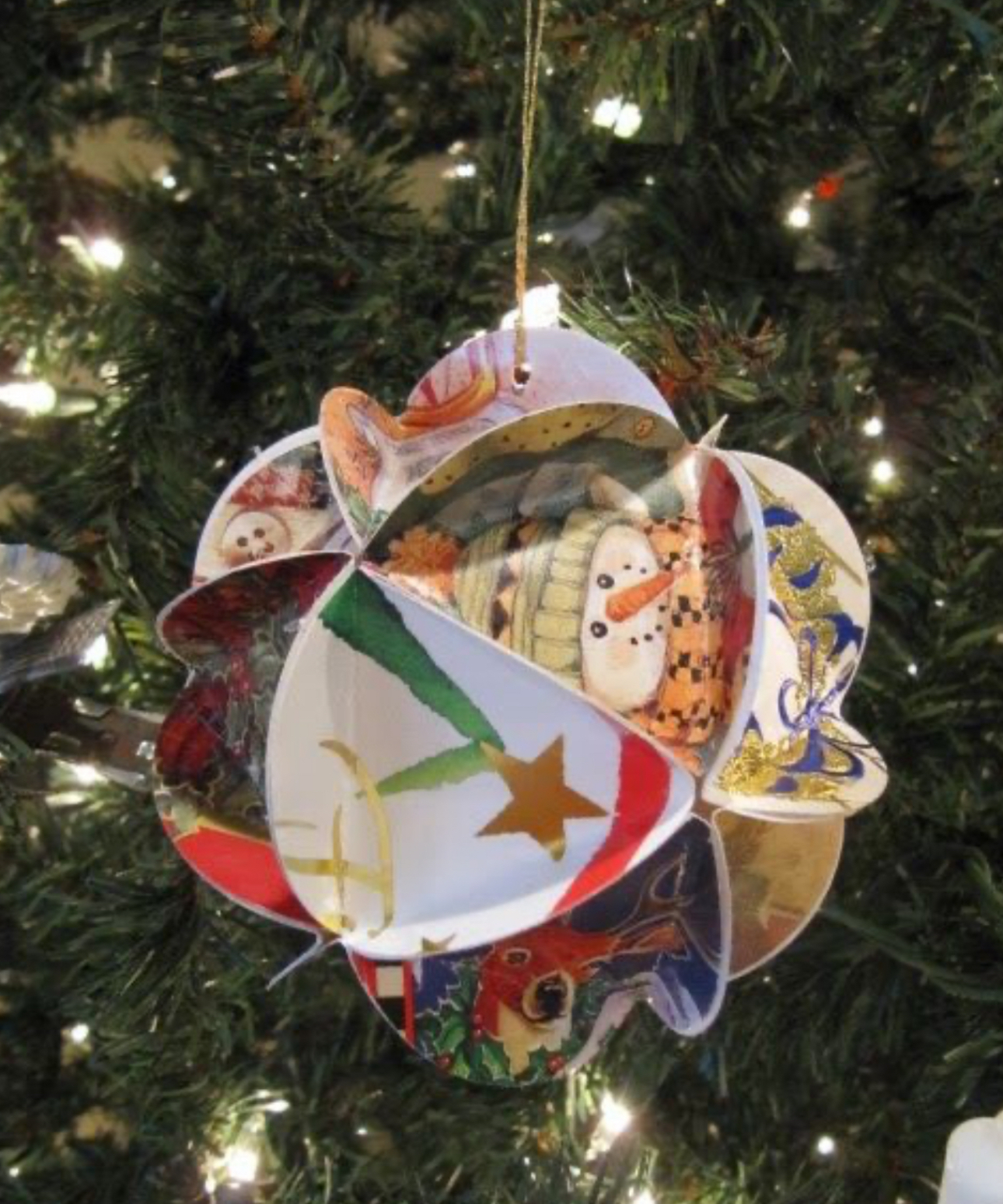 christmas card, decorations, retro decorations