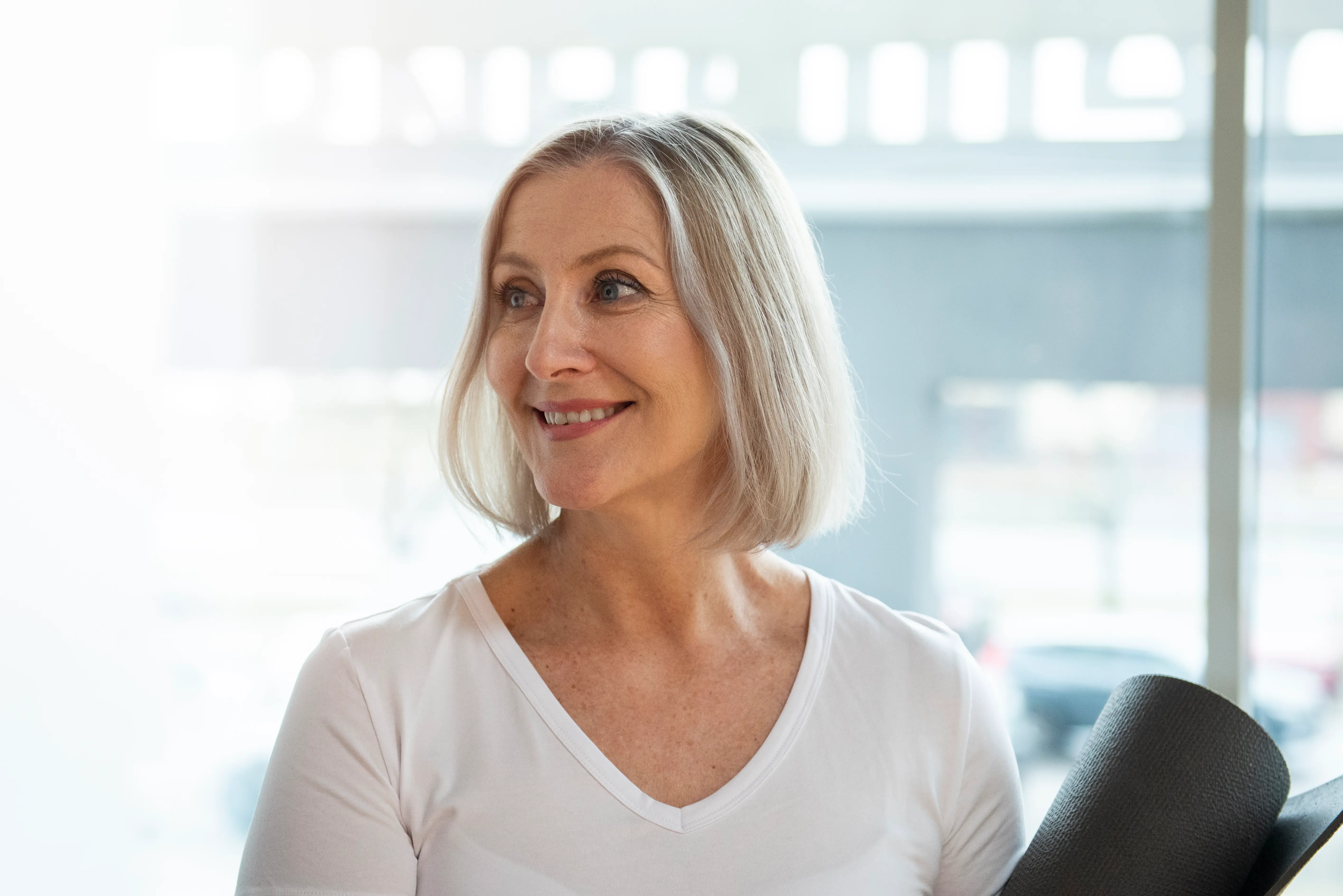 Smiling woman