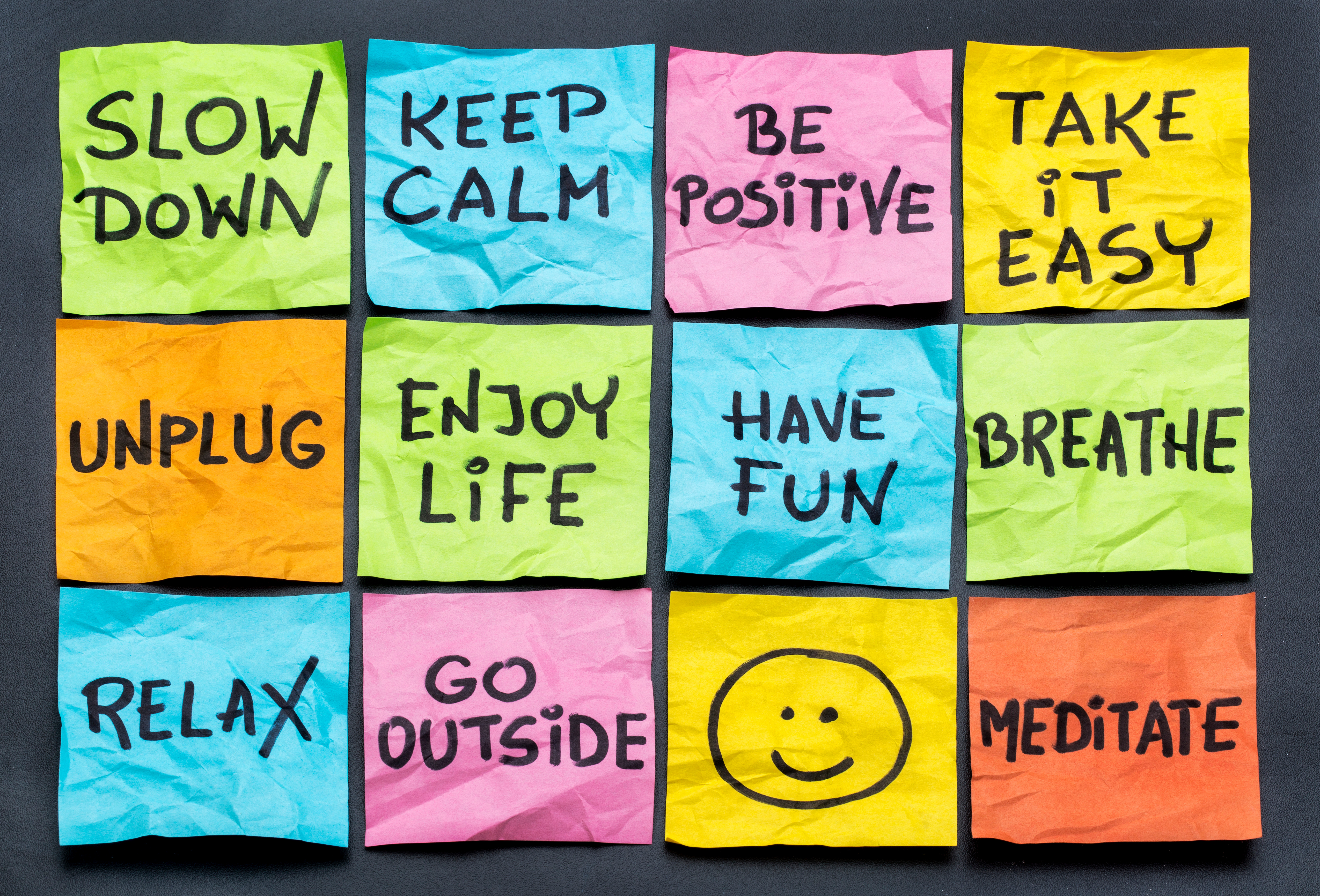 less stress