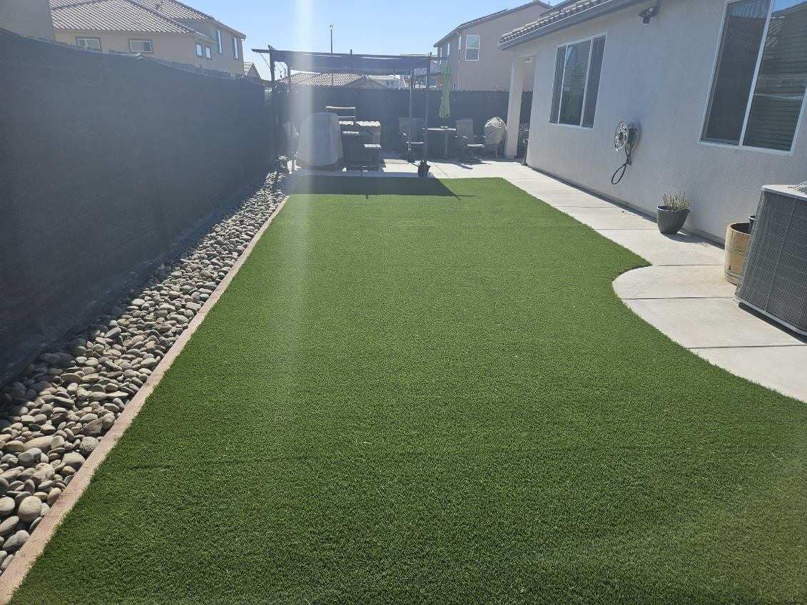 Perfectly Green Play Area with Faux Lawn in Oakdale