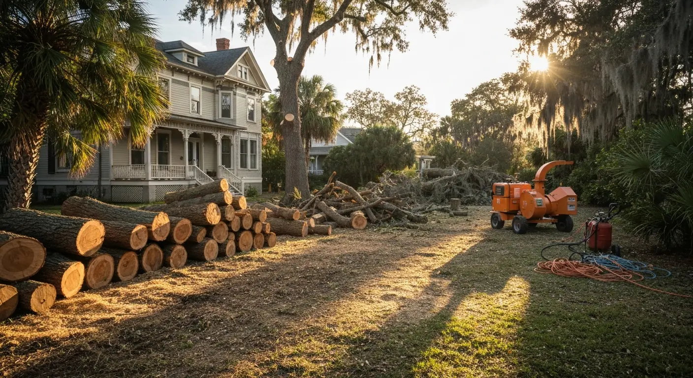 Safe tree removal near Historic District