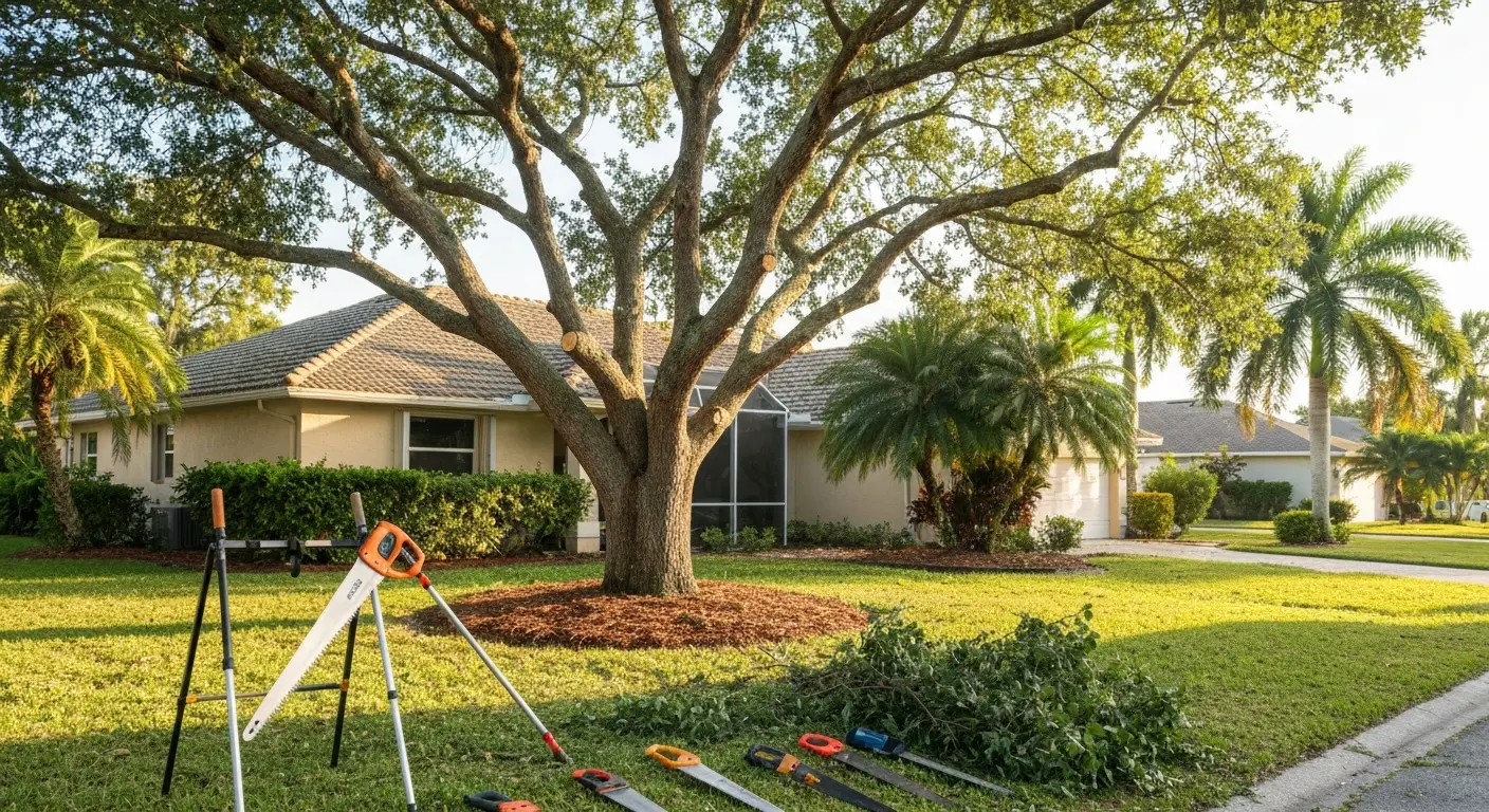 Tree trimming in Clearwater