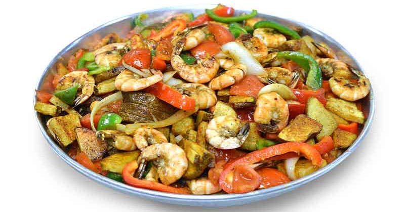 Shrimp Fajitas Tray Peeled
