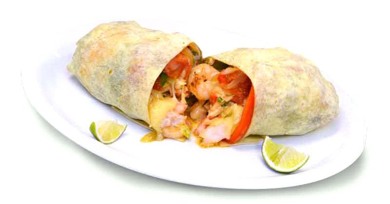 Chipotle Shrimp Burrito