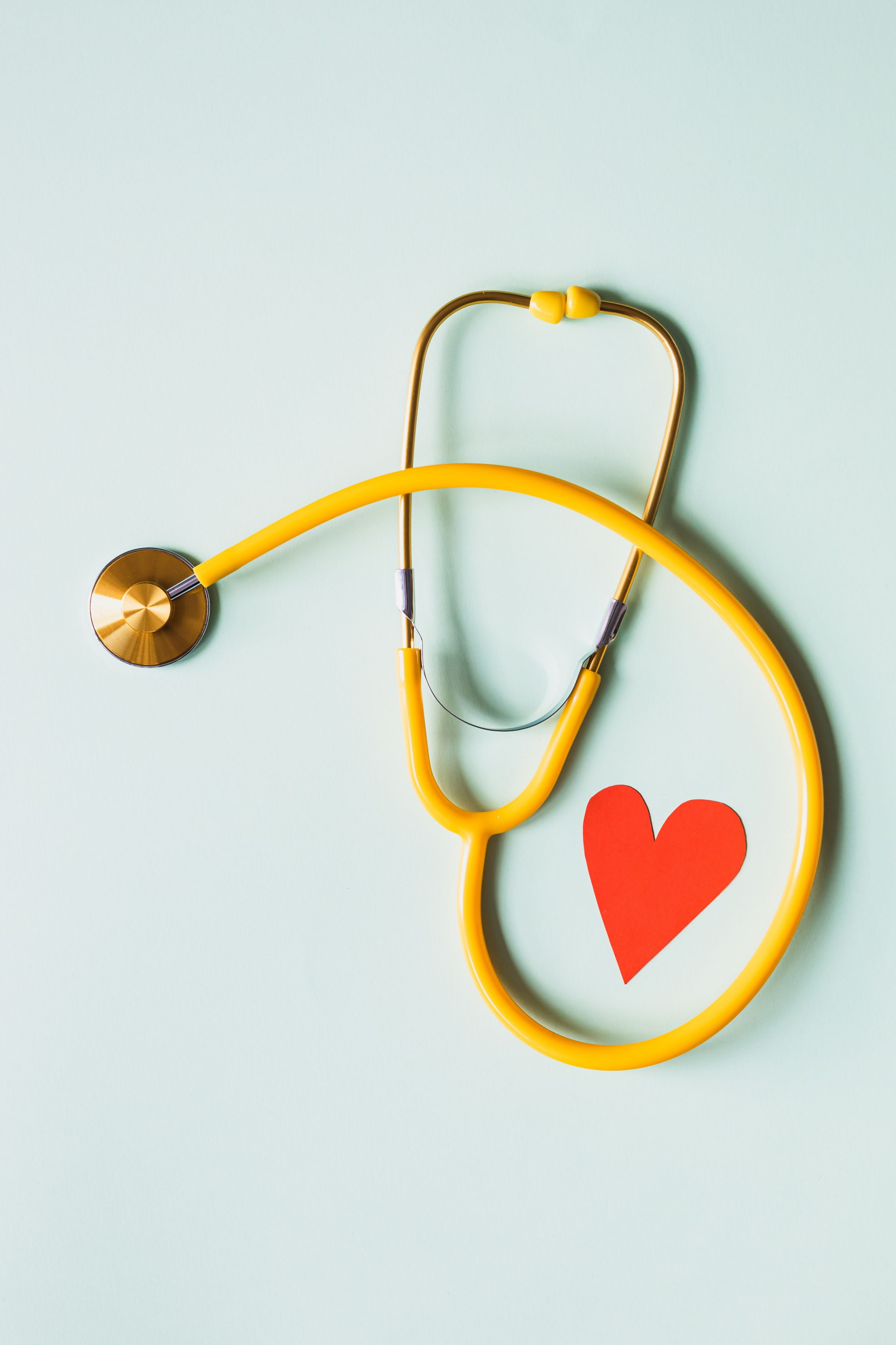 Stethoscope with a heart 