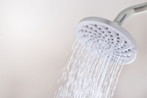 Taking a shower helps wash away work related stress Taking a shower helps wash away work related stress