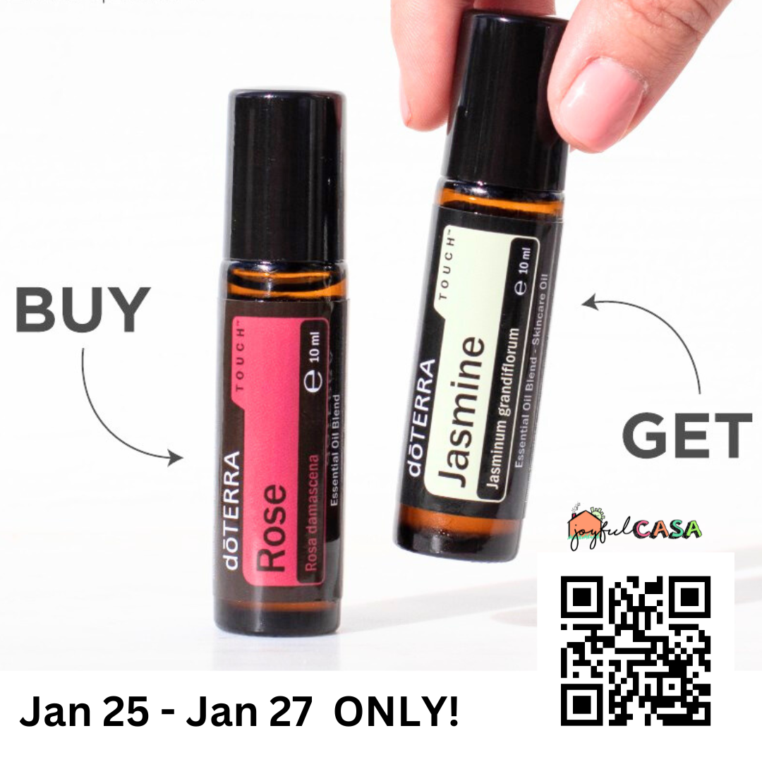 rose jasmine essential oil buy one get one free