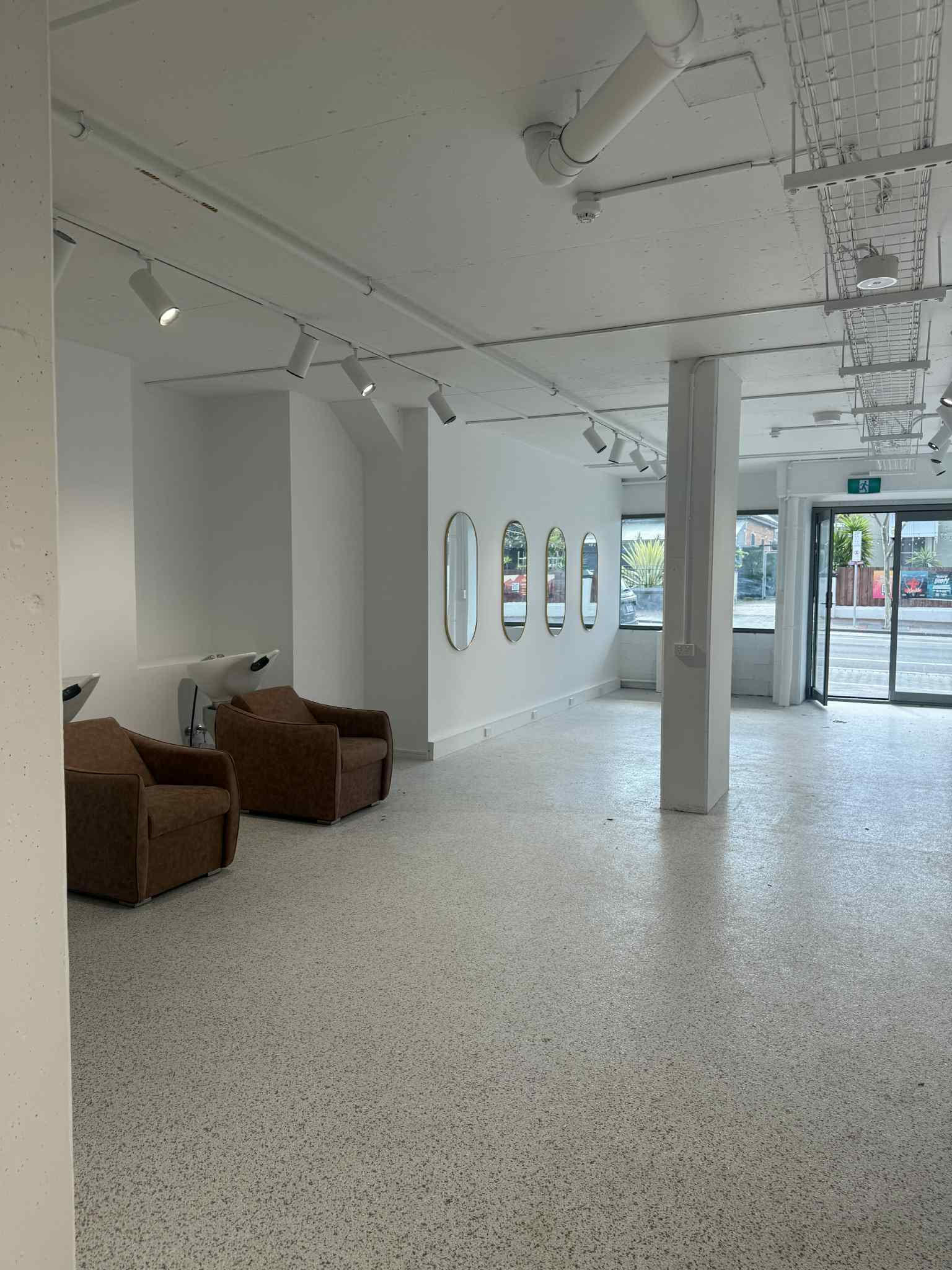 Modern beauty salon interior