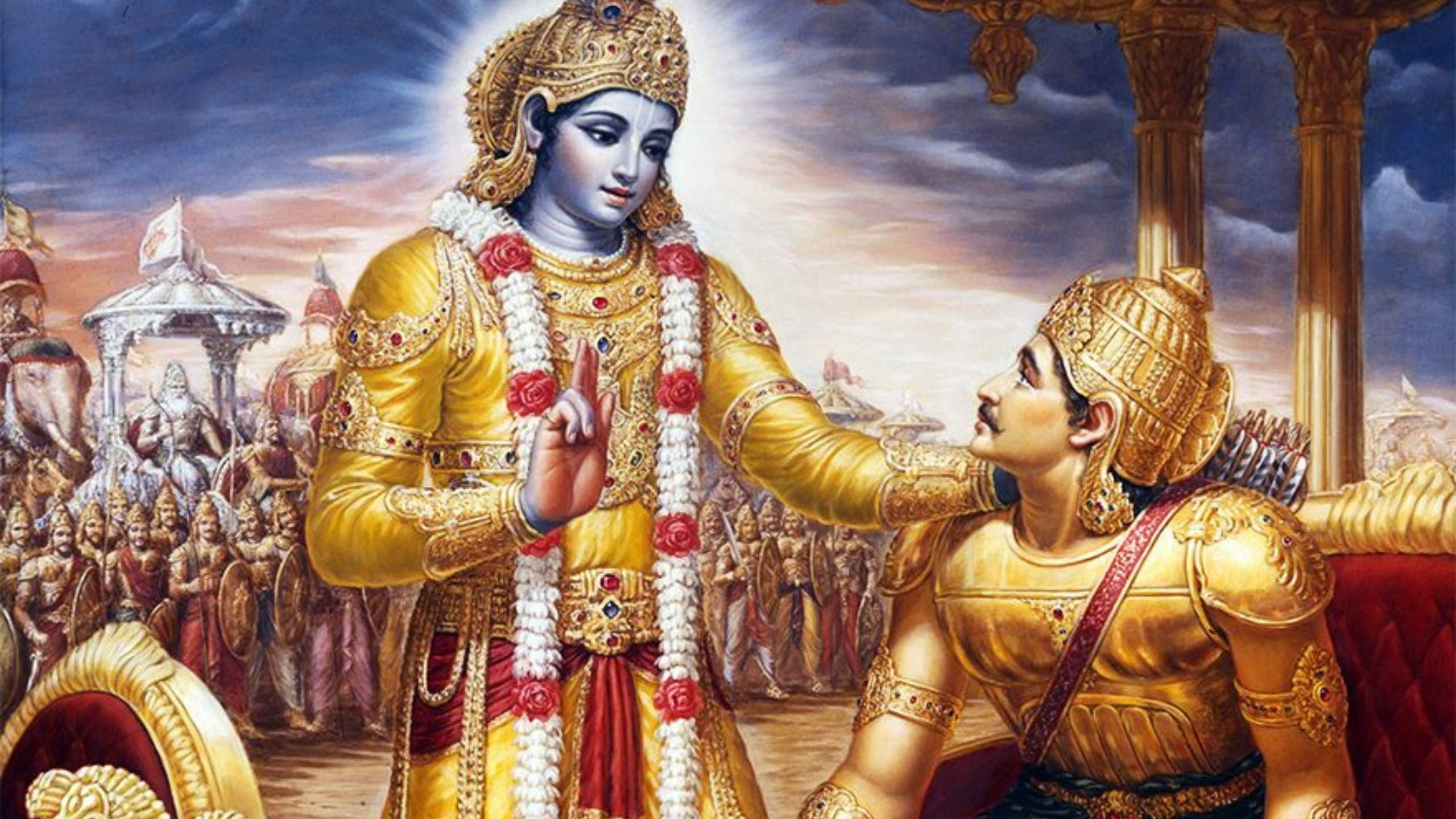 The Story of Arjuna and Krishna The Story of Arjuna and Krishna