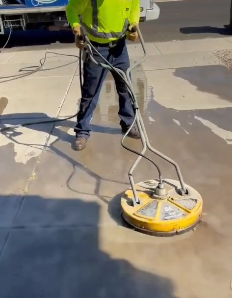 driveway pressure washing