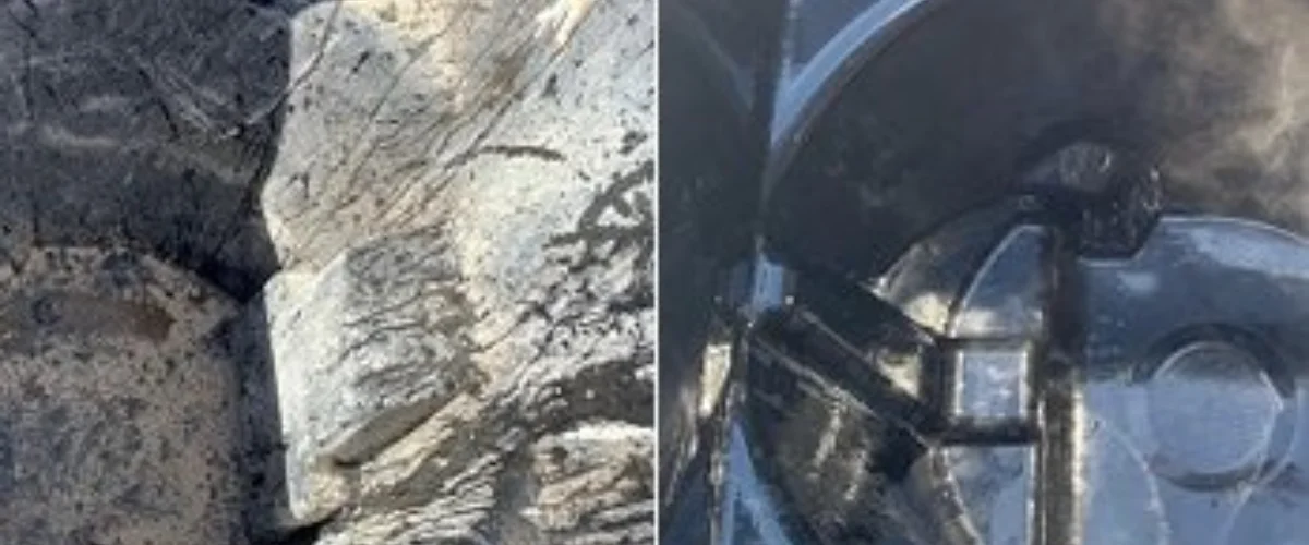 Interior of trash can after professional cleaning and sanitizing