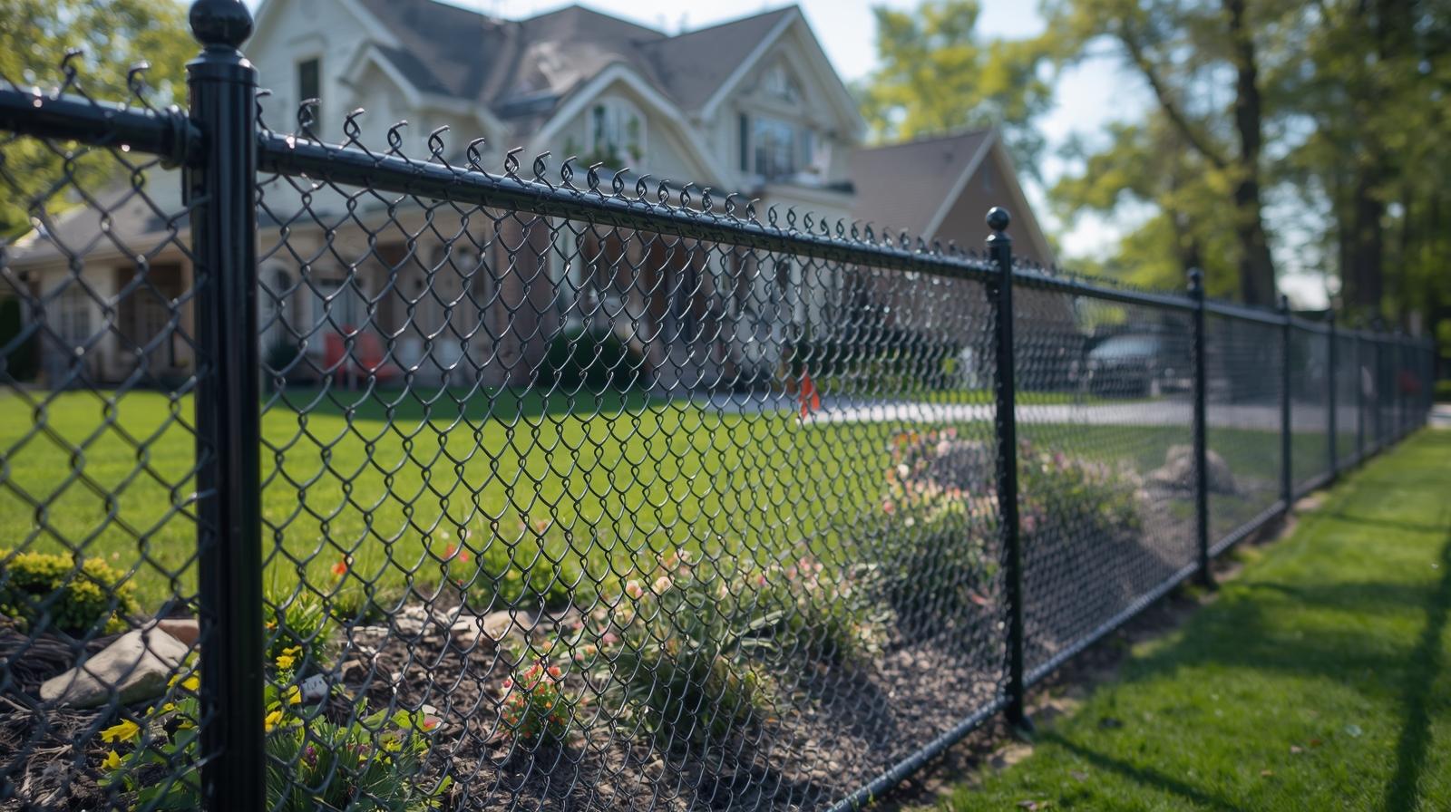 Chain link fence cost guide for Illinois homeowners including installation and material pricing