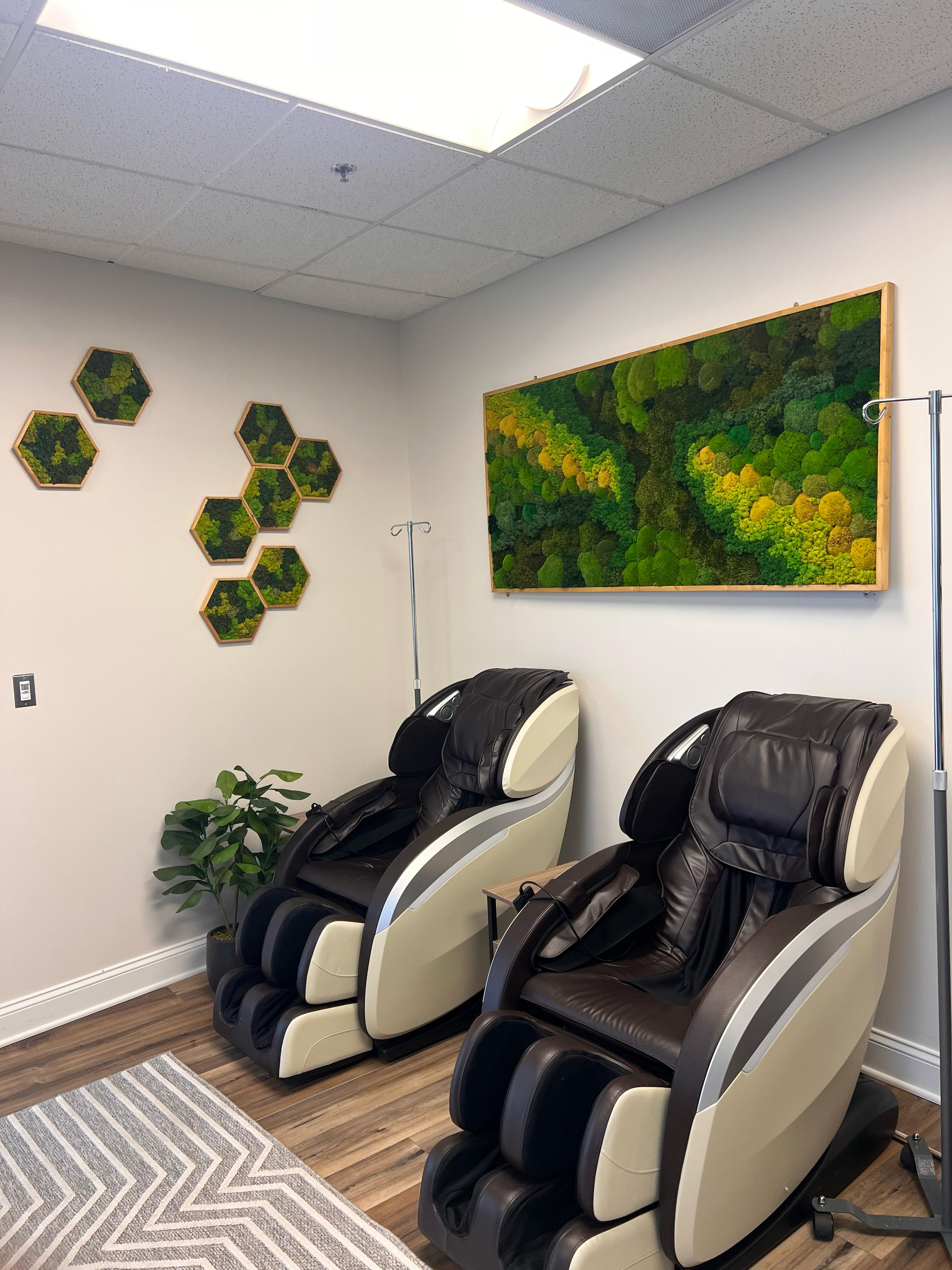 IV therapy lounge at the Institute for Human Optimization