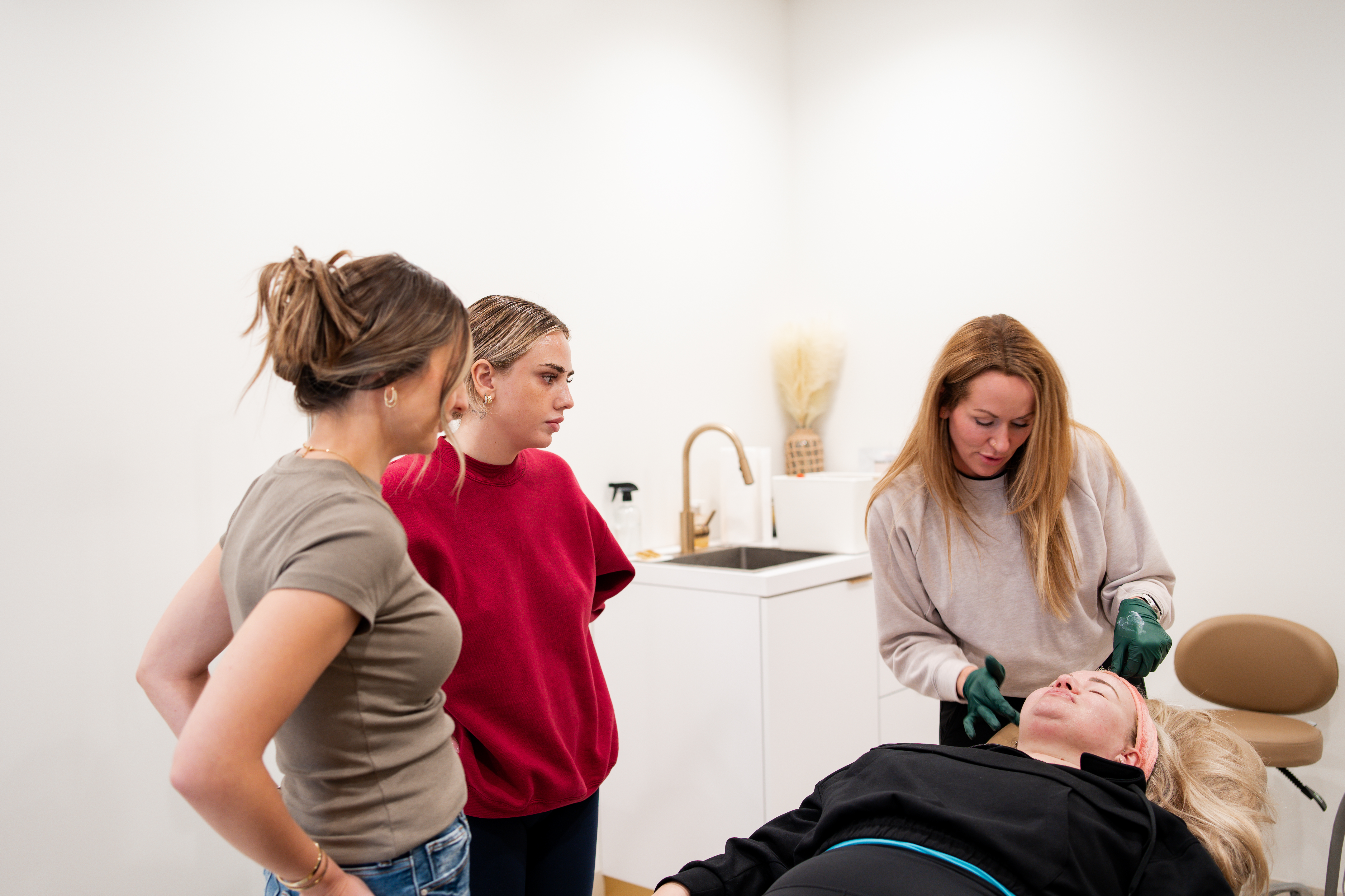 Common Botox treatment areas on the face