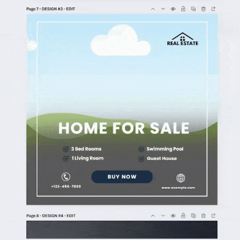 Step 2: Customize in minutes