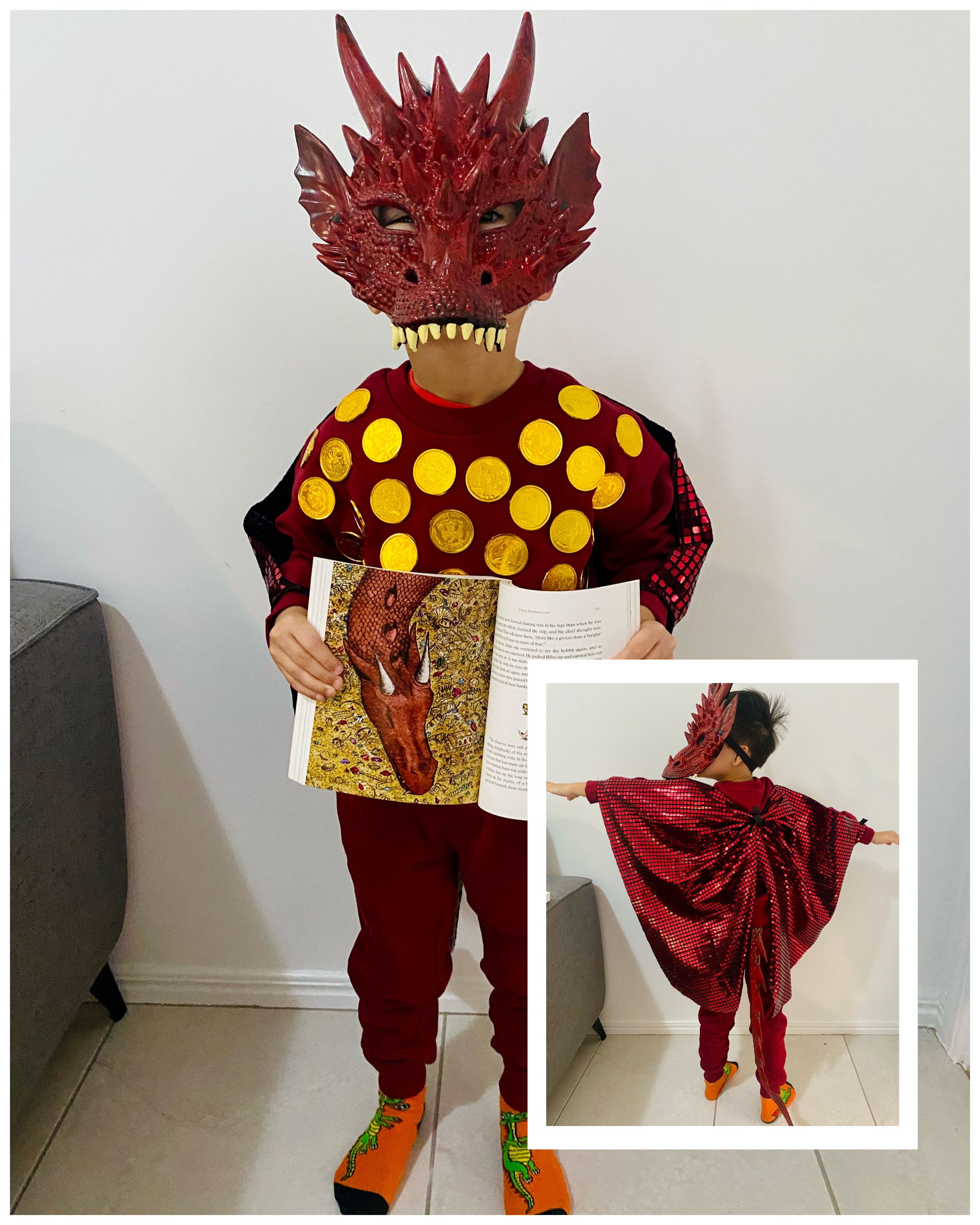 DIY Smaug the dragon costume DIY Smaug the dragon costume