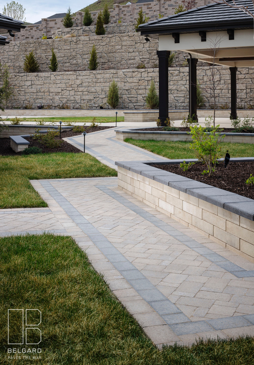 Alpine & Highland Homeowners: Upgrade Curb Appeal with Belgard Walkways and Retaining Walls Alpine & Highland Homeowners: Upgrade Curb Appeal with Belgard Walkways and Retaining Walls