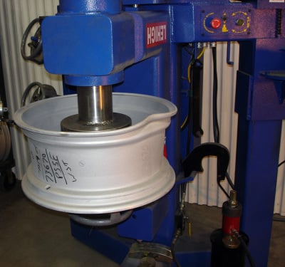 bent wheel