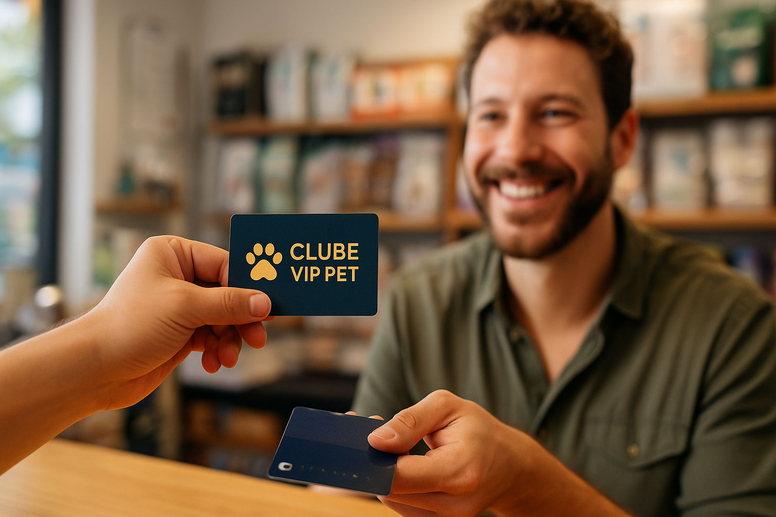 clube vip pet shop cliente