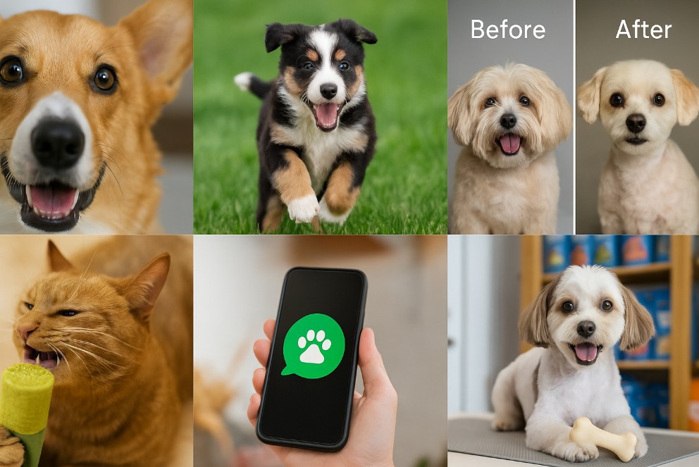 fotos para pets pet shop