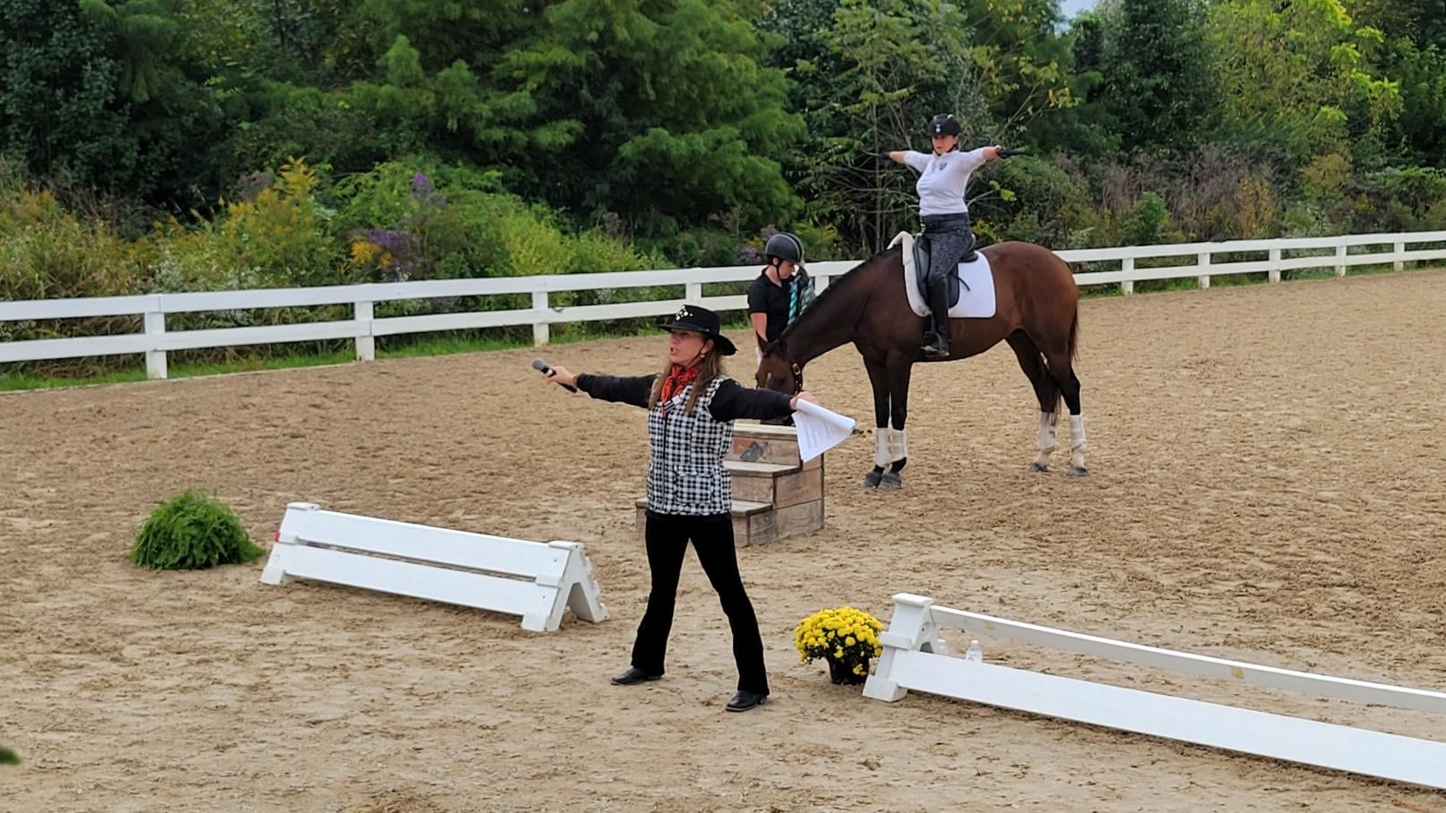 Cathy Woods demonstration at Equitana 2021