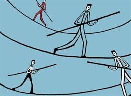 Practice tightrope 