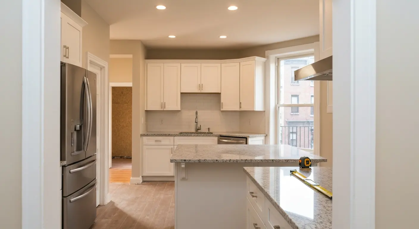Custom kitchen remodel with new layout