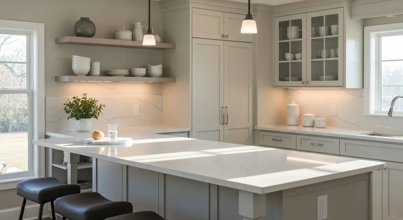 Custom kitchen remodel project