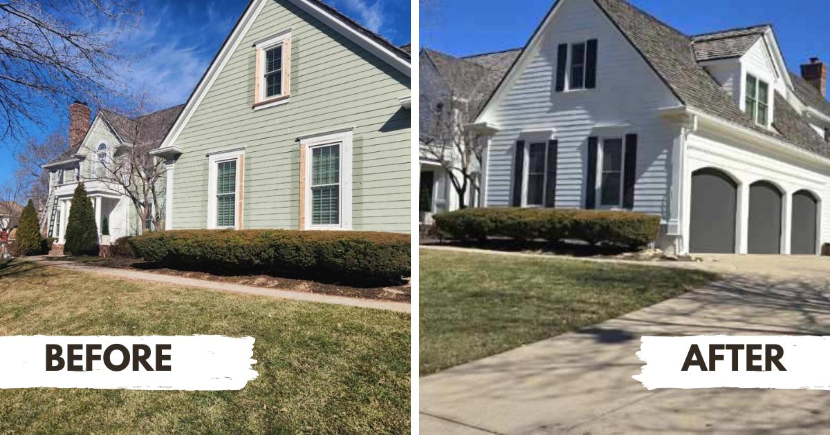 exterior house before and after exterior house before and after