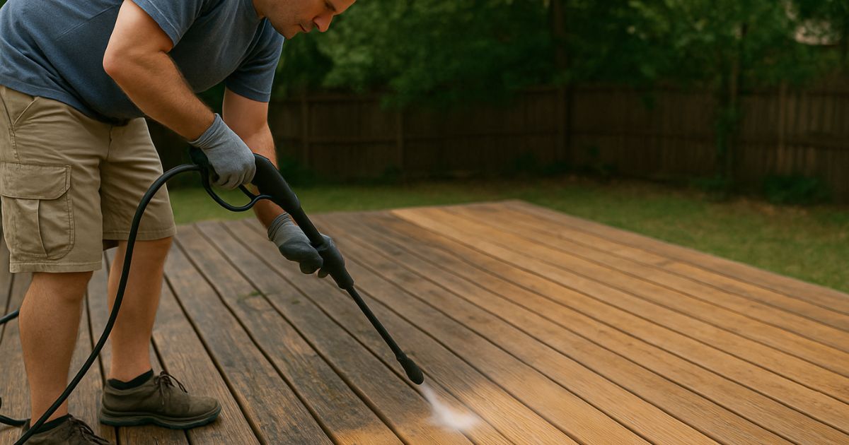 man removing old stains man removing old stains