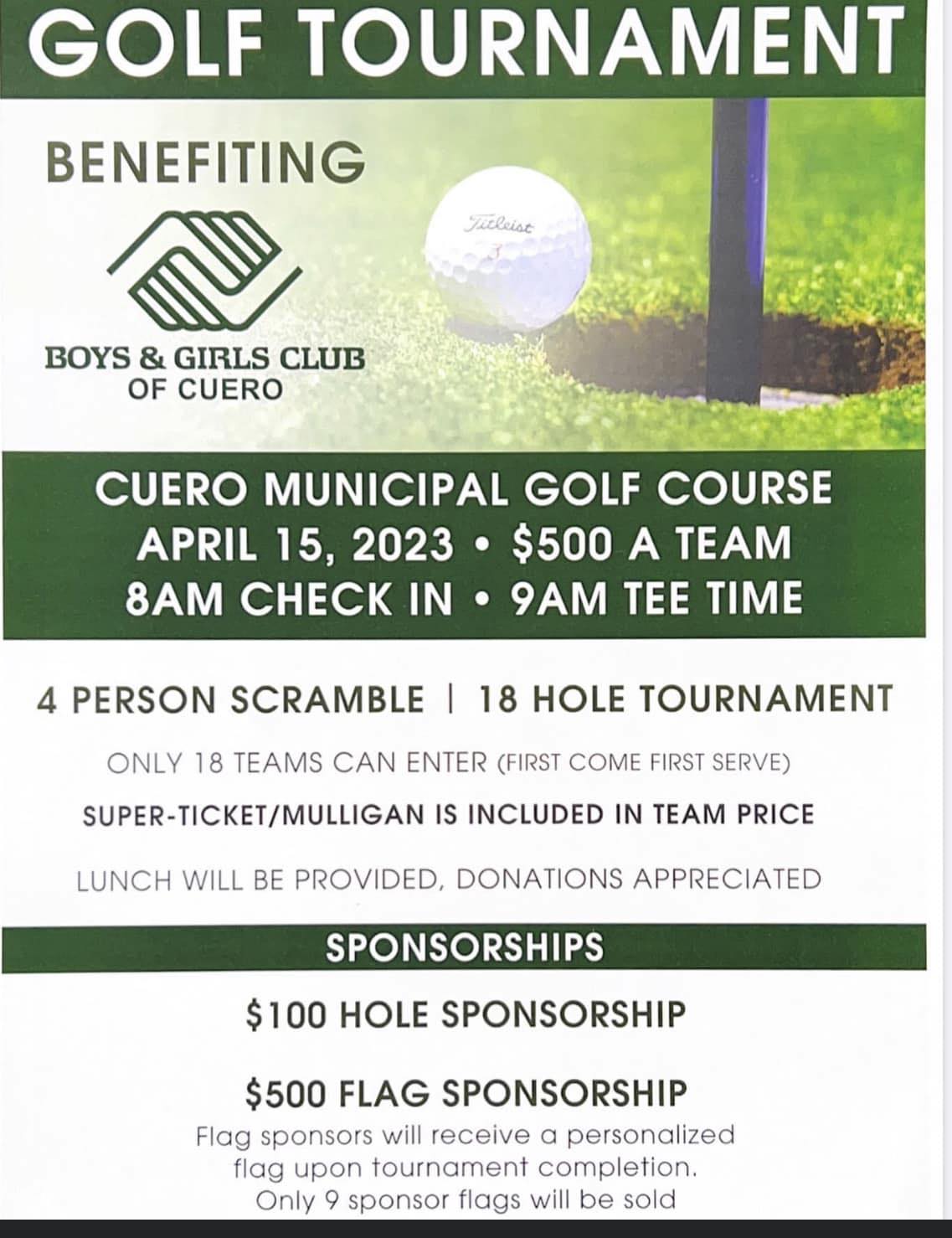 2023 golf tournament
