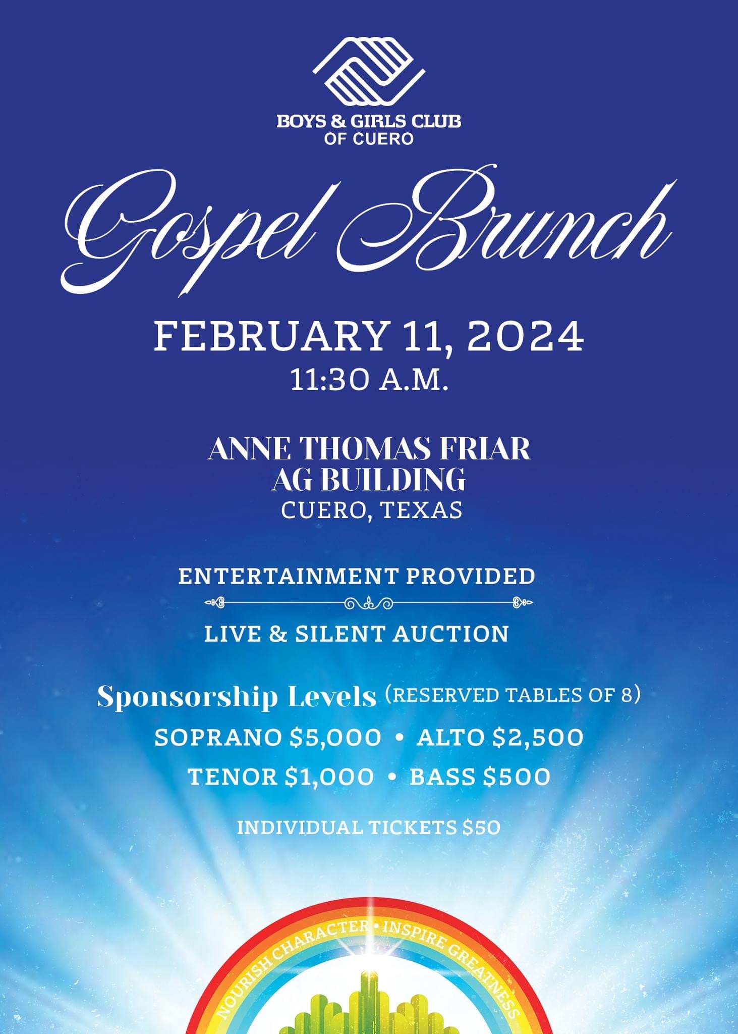 2024 Boys and Girls Club of Cuero Gospel Brunch