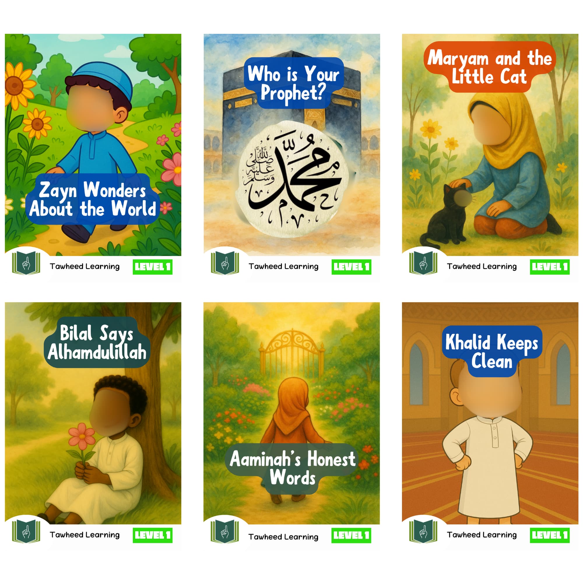 Tawheed Learning eBook Cover Collage