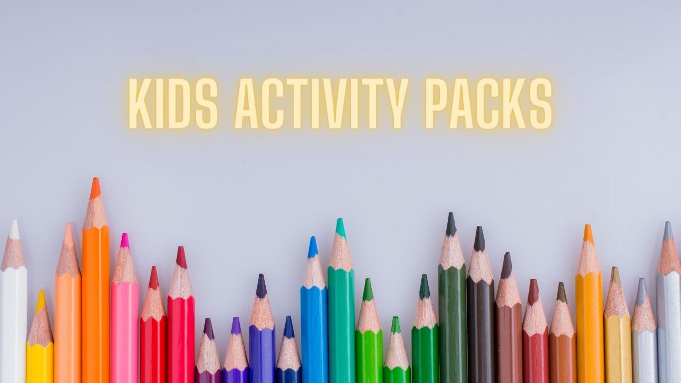 kids activity packs offer