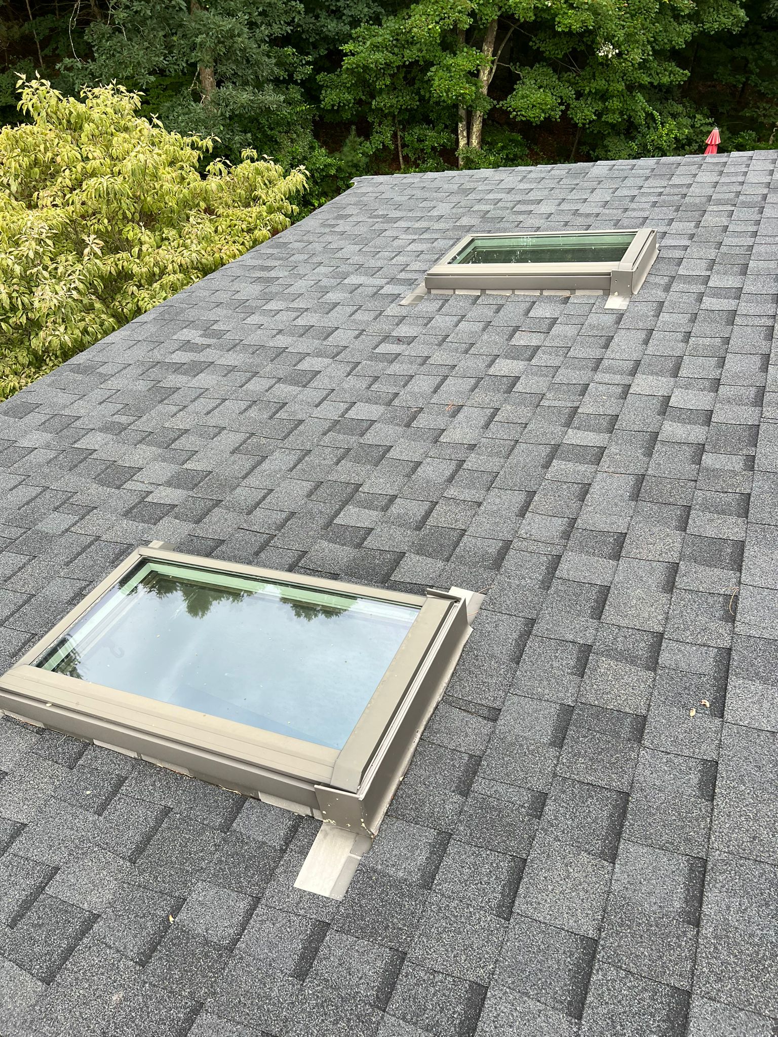 Skylights add natural beauty