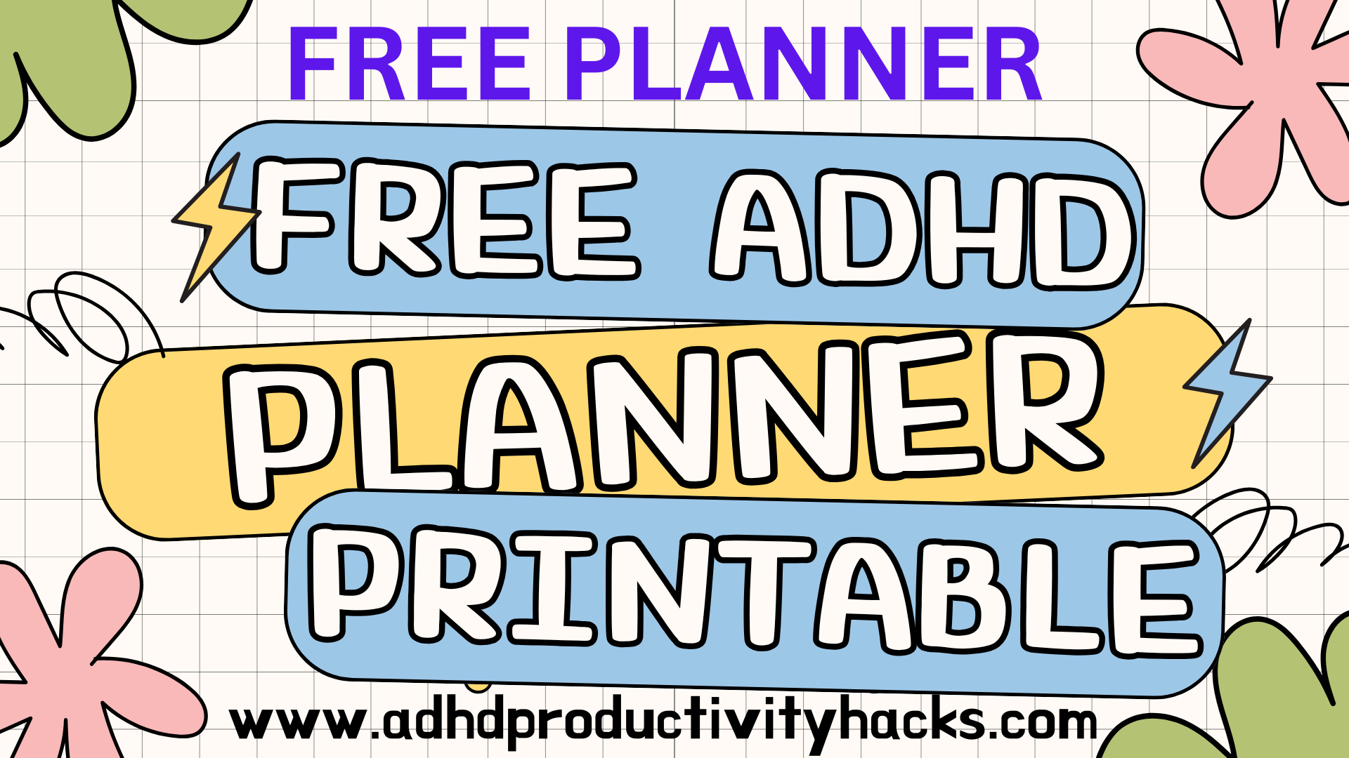 adhd planner adhd planner