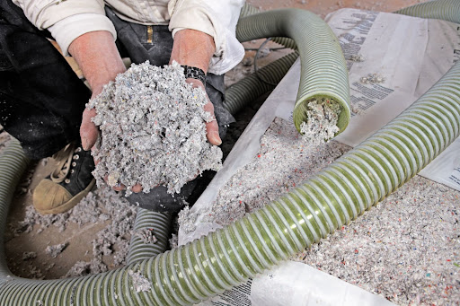 Cellulose insulation as an alternative to spray foam and fiberglass