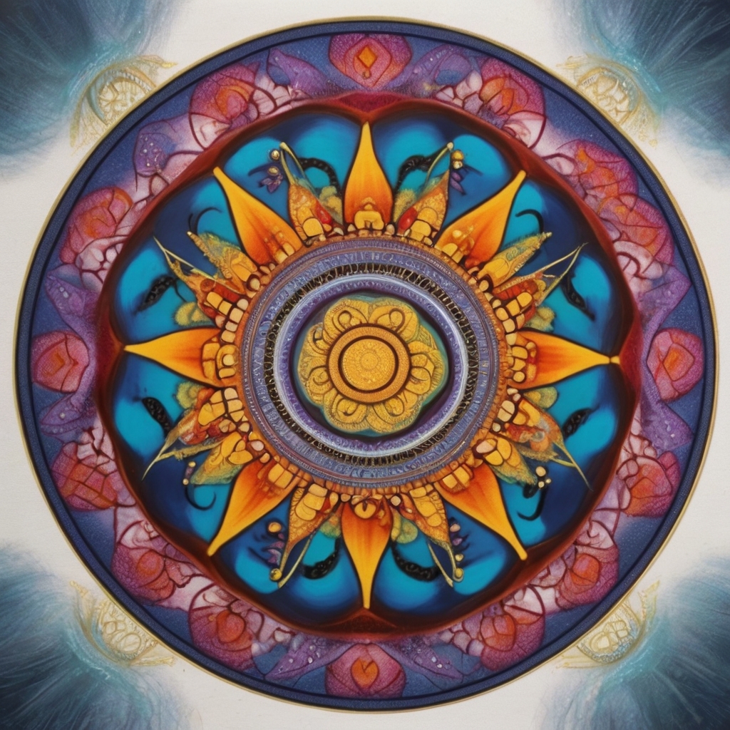 Chakra healing through Akashic Records – a meditative figure with aligned energy centers glowing, symbolizing deep spiritual healing, balance, and transformation