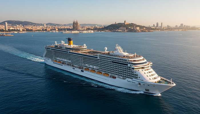 7 Tage Costa Kreuzfahrt, westliches Mittelmeer