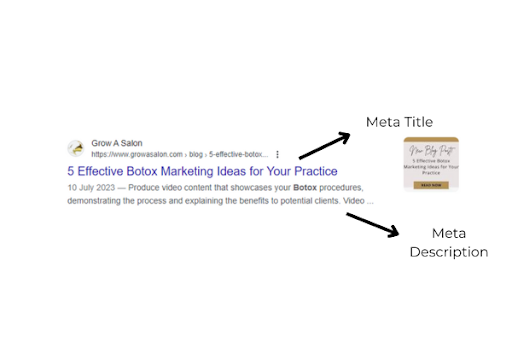 Meta tags shows in SERP result