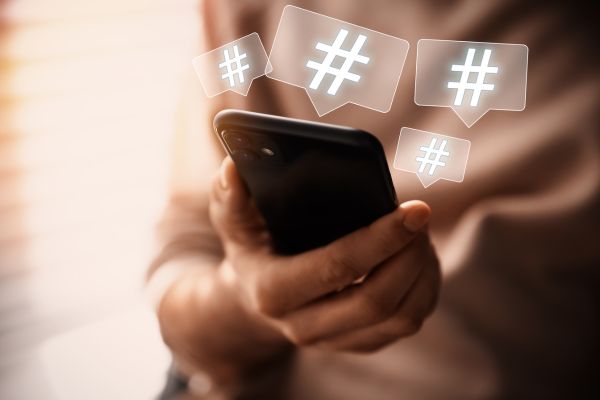 Use hashtags Use hashtags