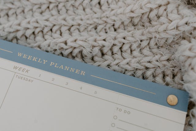 weekly planning around the time value of money