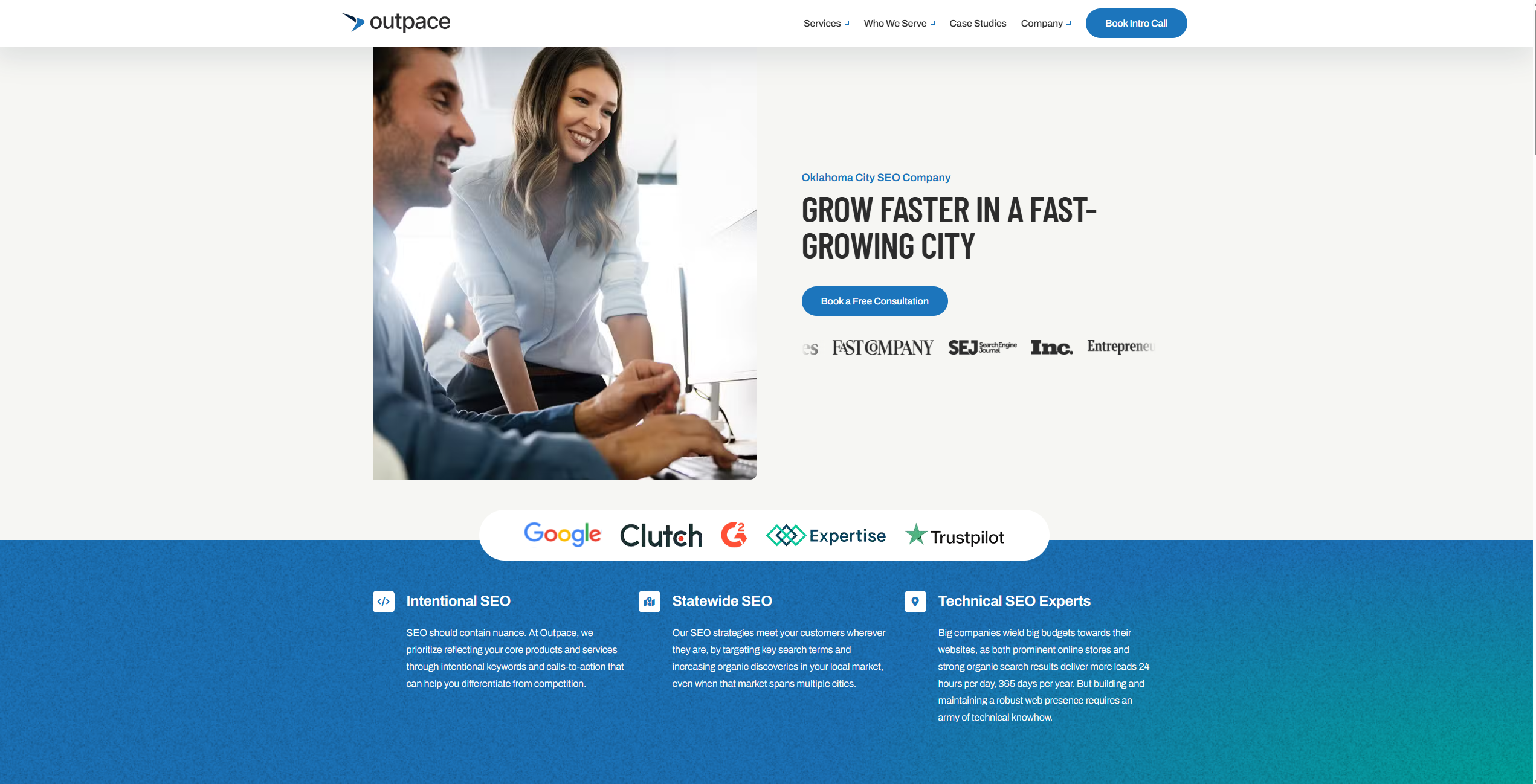 Outpace SEO - Data-Driven SEO Strategy