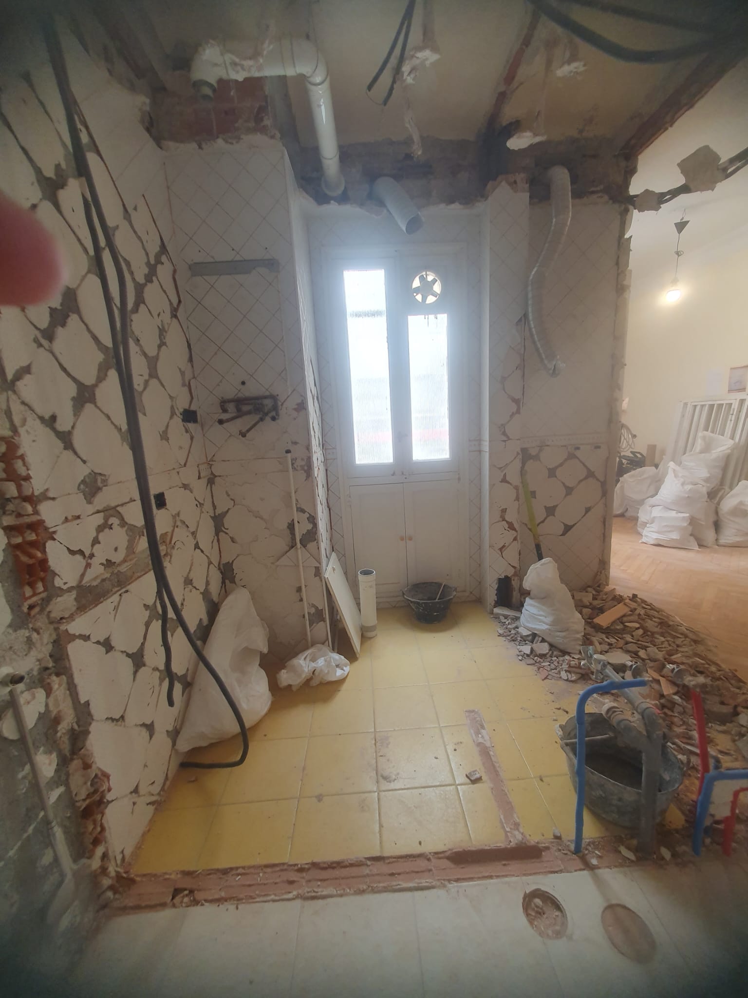 Estado del baño antes de la reforma