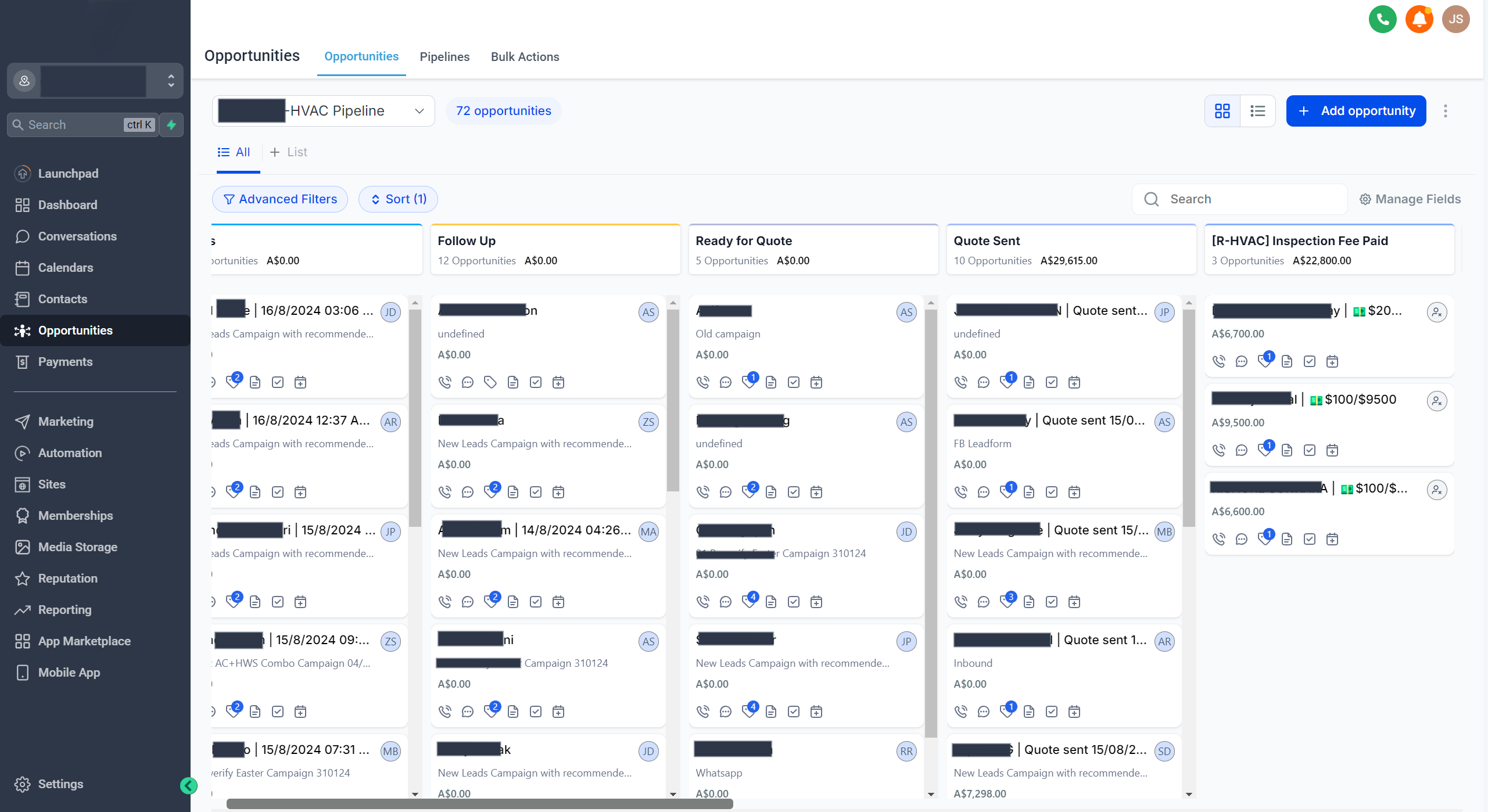 Automating the end to end sales pipeline with ichat labs