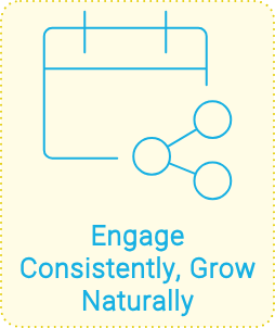 Engage your audience constantly, and see the growth naturally! Engage your audience constantly, and see the growth naturally!