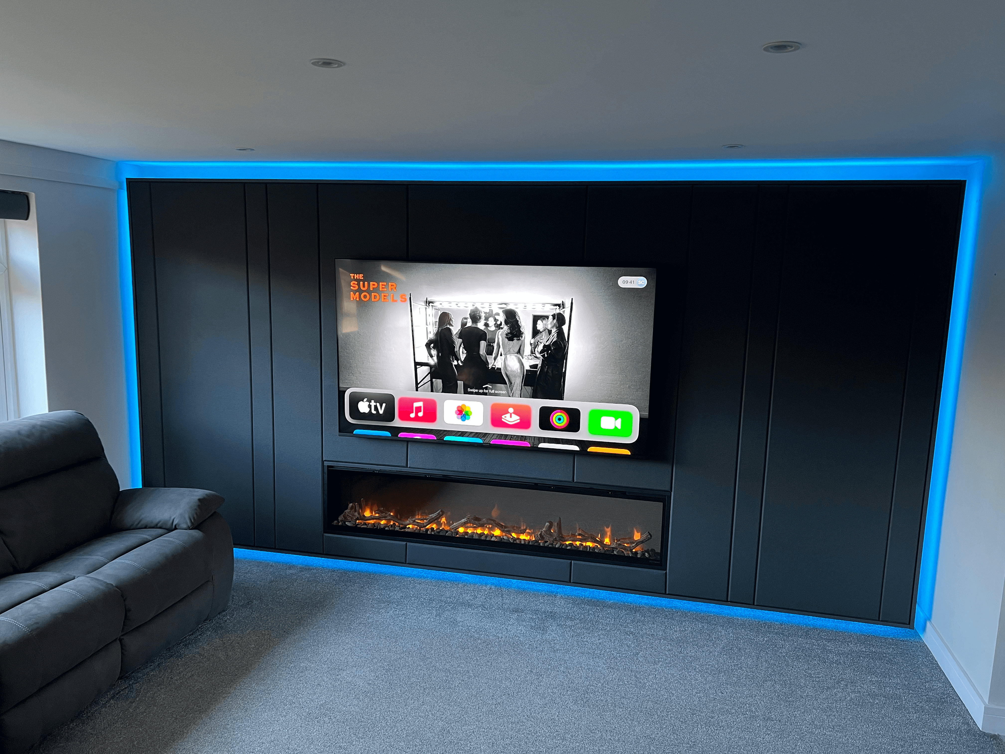 Bespoke Media Wall Installation